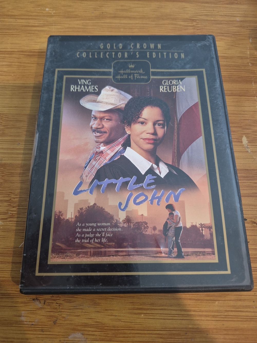 Hallmark Gold Crown "Little John" DVD - Black & Gold Cover